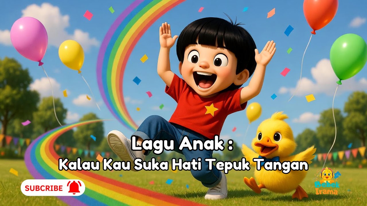 kalau kau suka hati tepuk tangan | Lagu Anak Indonesia Terpopuler | lagu anak anak