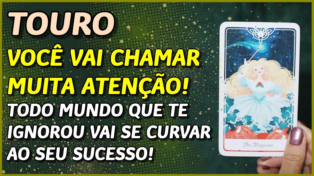 TOURO ♉️ // VOCÊ VAI VIRAR O CENTRO DAS ATENÇÕES!😎⚡️🌞 - VÃO FALAR MUITO DE VOCÊ!🤩🙏⚖️