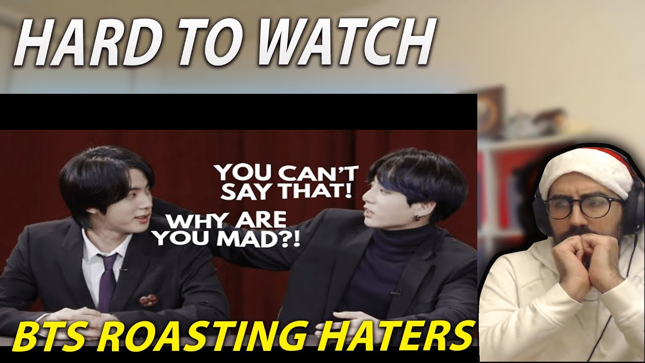 Hard to watch.. - when BTS PUBLICLY roasted their haters | Reaction