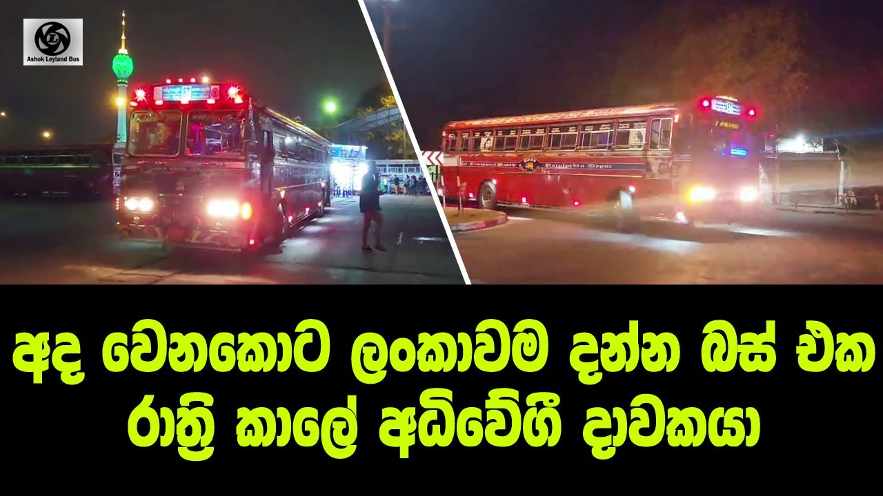 Point pedro king best ctb sensor bus in sri lanka