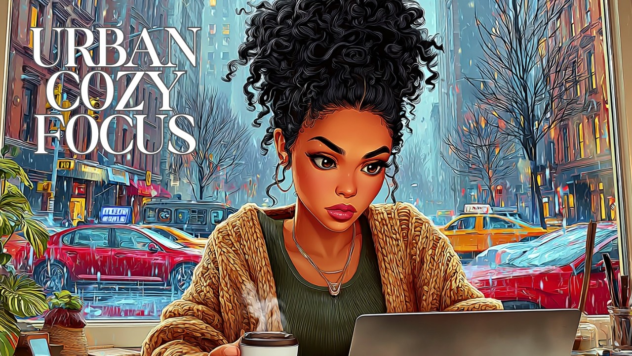Urban Cozy Focus | Quiet Productivity for Long Work Sessions