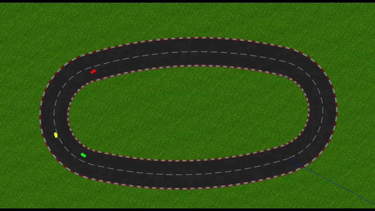 Autonomous overtaking - racing with multiple vehicles - Model Predictive Control MPC