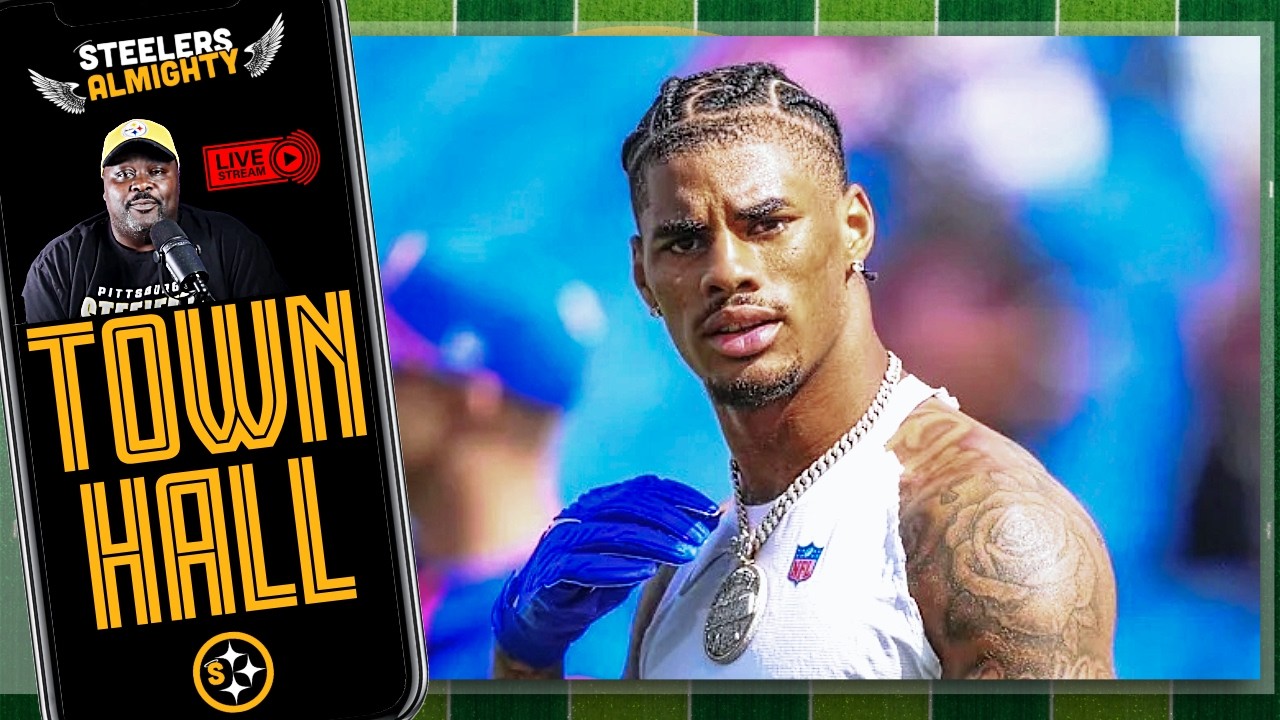 Steeler WR Trades Are Heating Up 🔥 | Steelers Town Hall LIVE