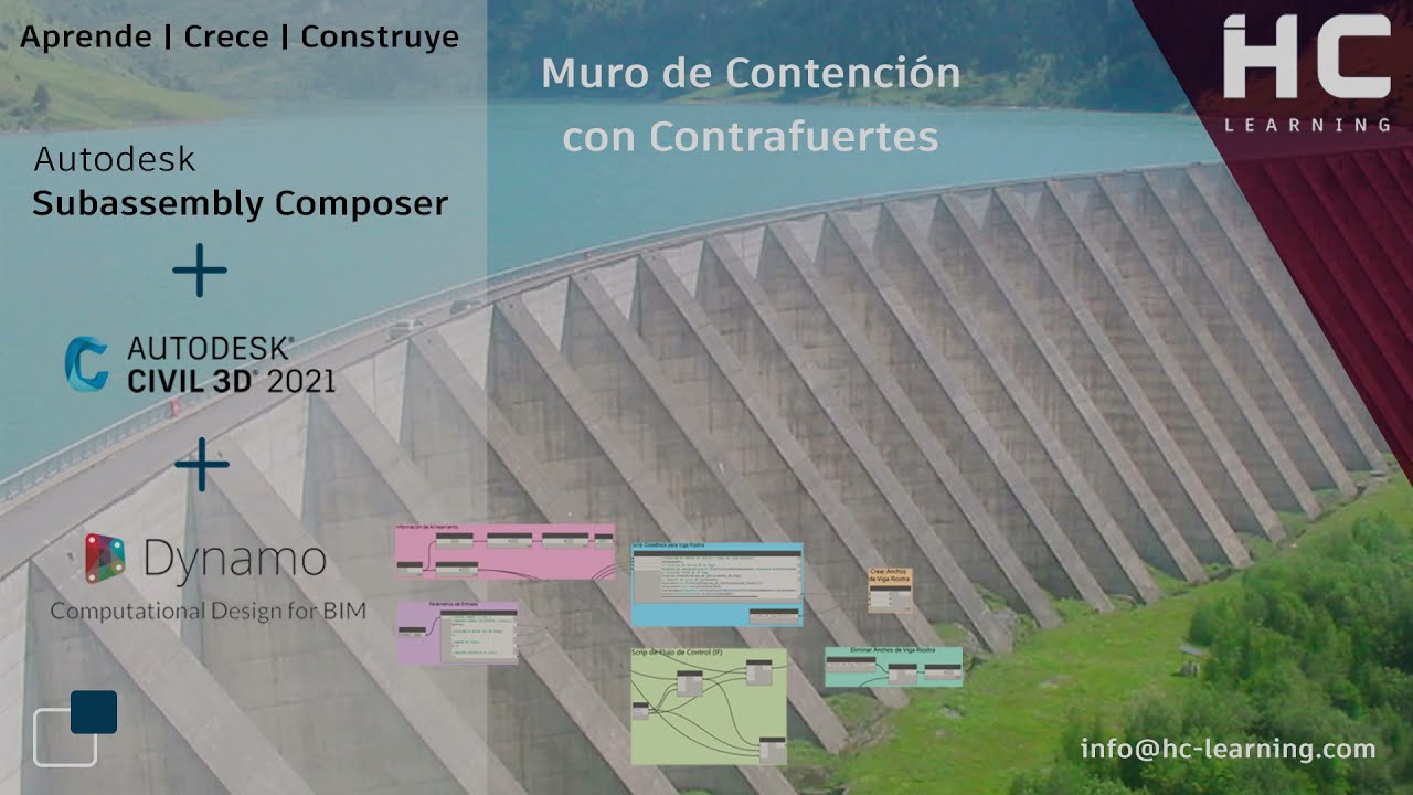 Muro de Contención con Contrafuertes 
