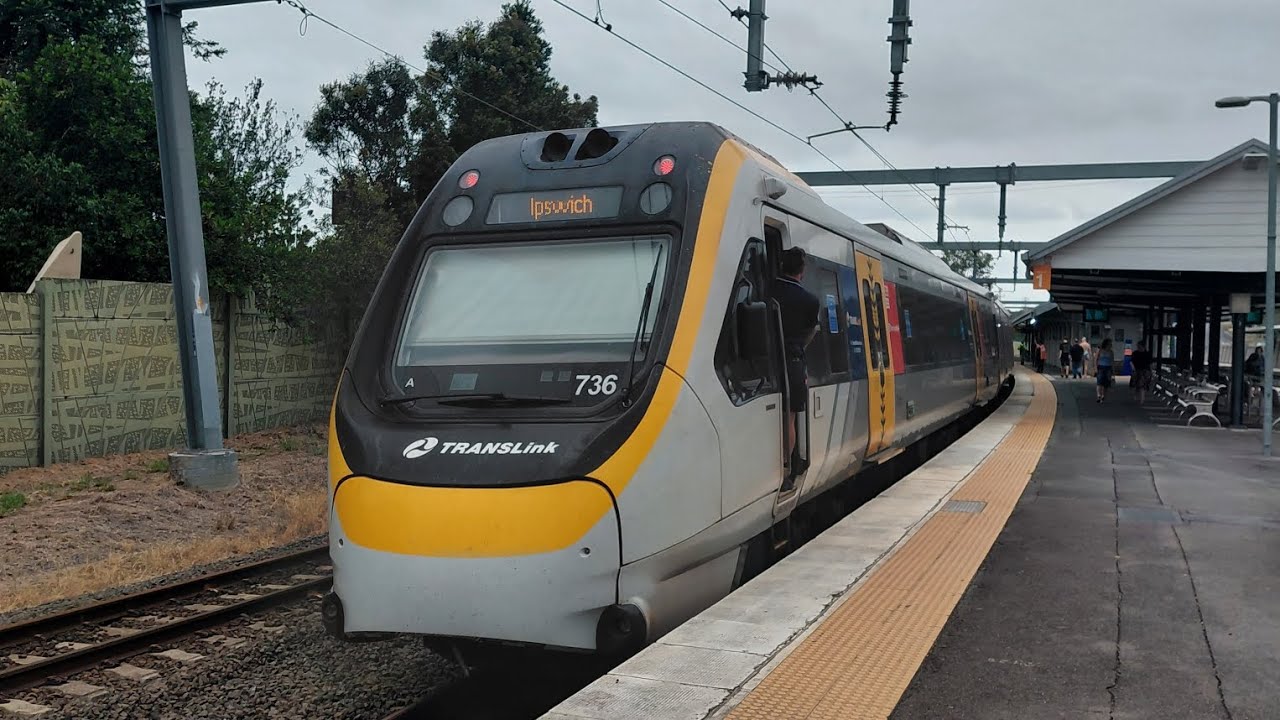 Queensland Rail ride on NGR 736 from Northgate to Eagle Junction. (Ipswich service)