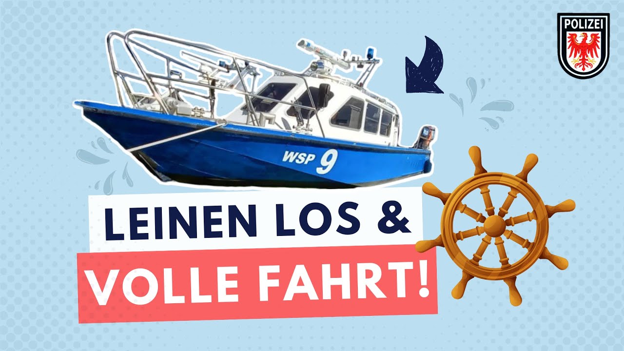 Auf Streife mit der Wasserschutzpolizei: Kontrolle auf Brandenburgs Gewässern | Vlog #5