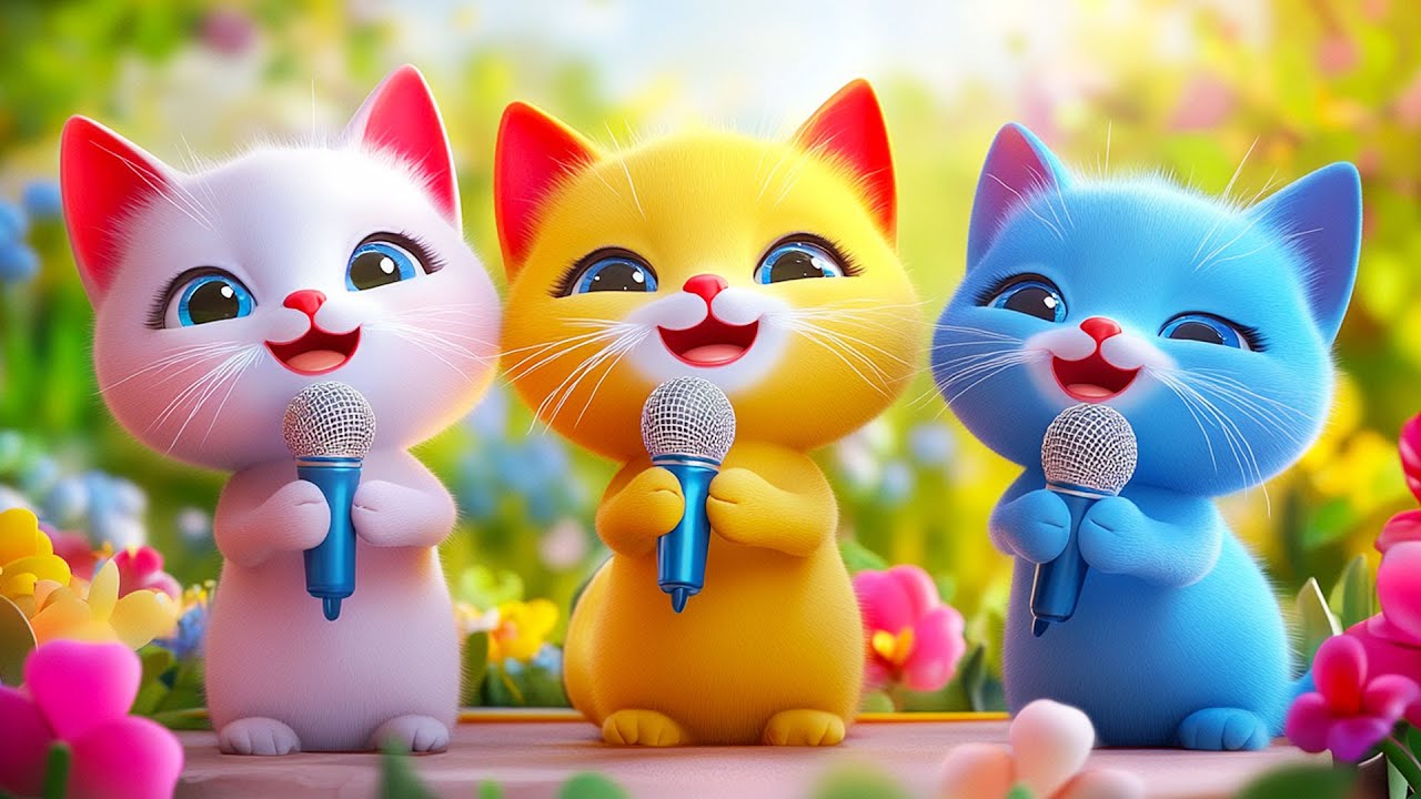 Rửa Mặt Như M&egrave;o - Li&ecirc;n Kh&uacute;c Nhạc Thiếu Nhi Ch&uacute; M&egrave;o Con 😽 Hoạt h&igrave;nh Con M&egrave;o 😽 Meo Meo Rửa Mặt Như M&egrave;o