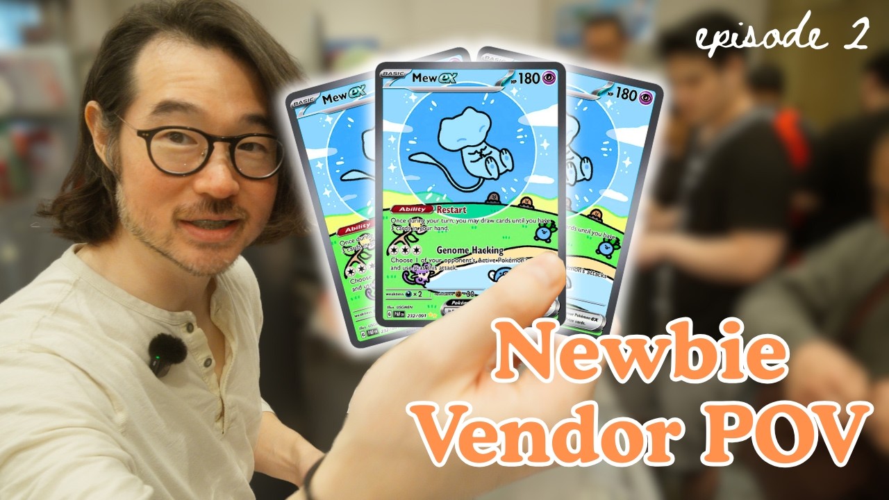 I'm CORNERING the Bubble Mew Market (accidentally) | Pokemon Vendor POV EP 2