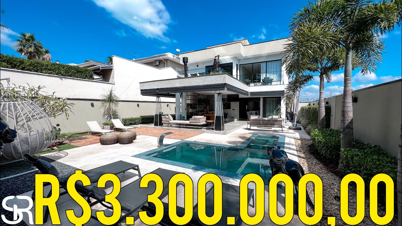 TOUR PELA CASA DE R$3.300.000,00 MAIS INCRÍVEL DO CONDOMÍNIO🤩