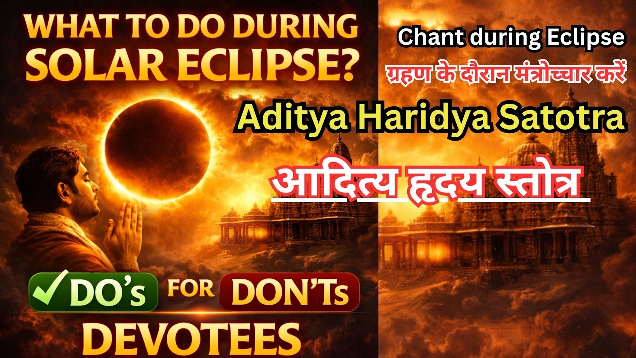Surya Grahan Special, Aditya Hridayam | Surya Mantra for Protection & Positivity