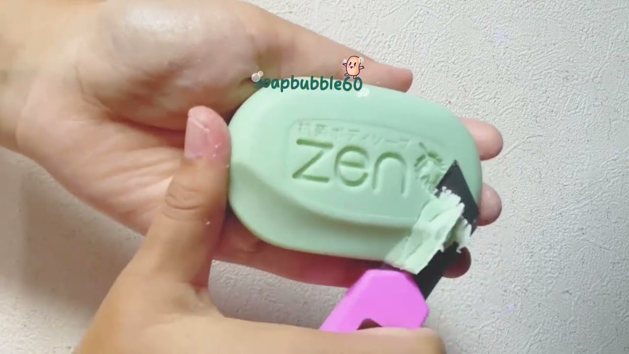 Zen soap cutting | #soap #cuttingsoap #asmr #oddlysatisfying #satisfying #relax