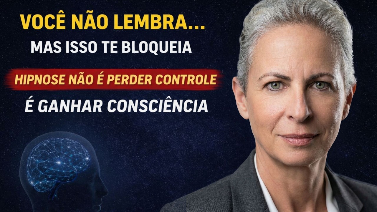 Medo, ansiedade, bloqueios…e você não faz ideia de onde isso vem. Hipnose não é perder controle é...