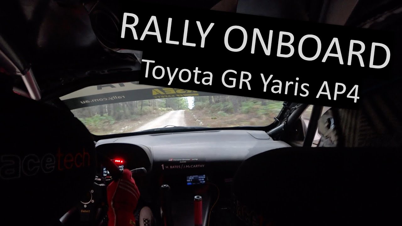 ONBOARD Harry BATES / Andy SARANDIS | Toyota GR Yaris AP4 | Kosciuszko Automotive Monaro Stages