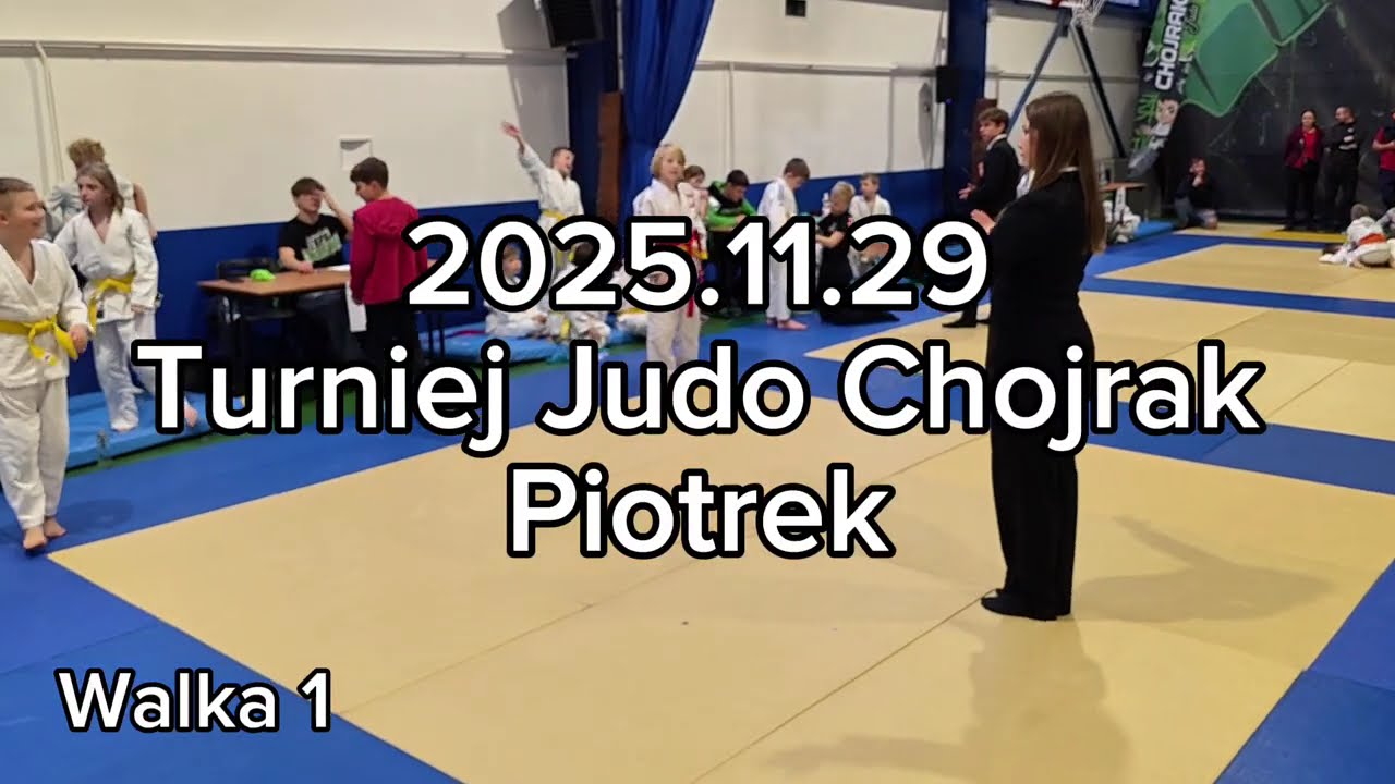 2025.11.29 - Turniej Judo Chojrak - Piotrek