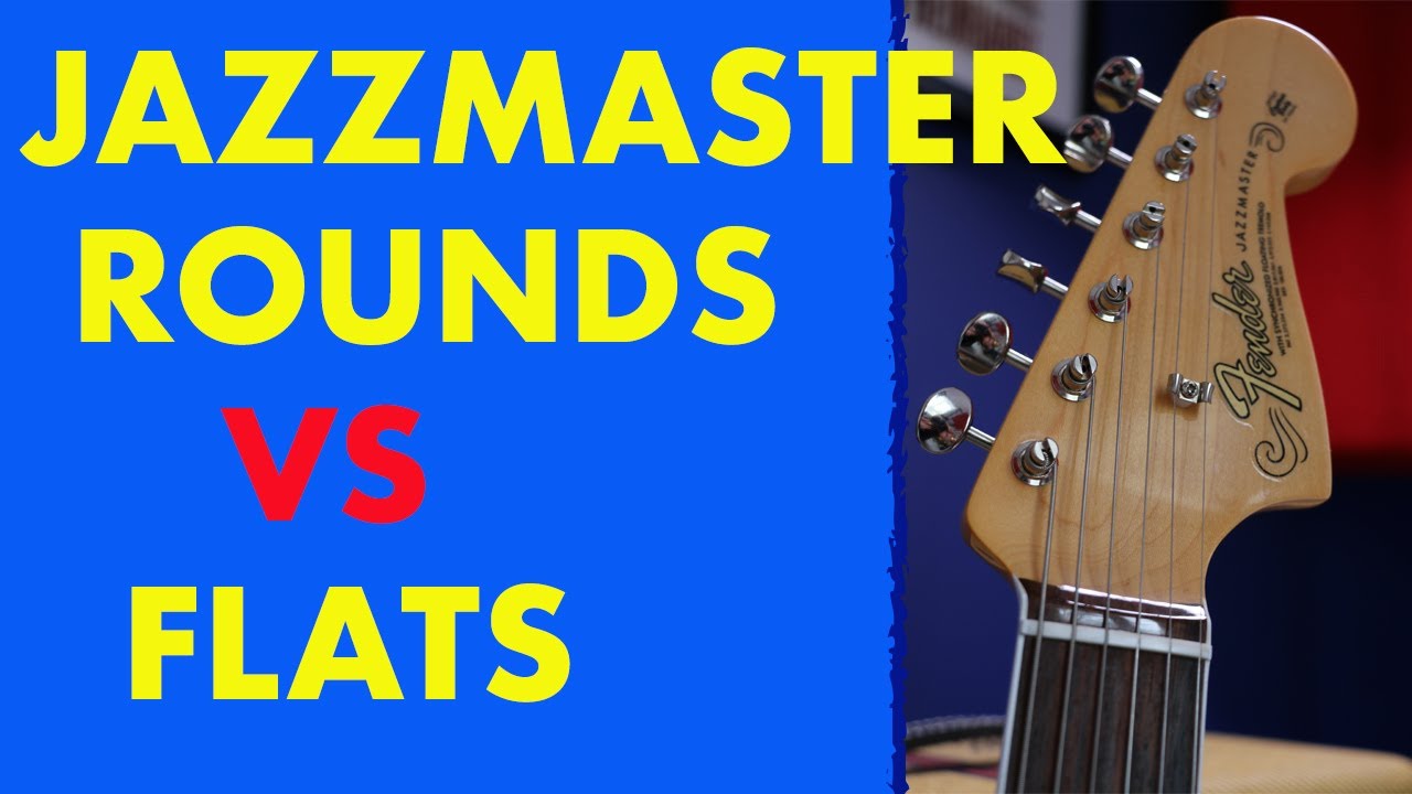 🔴 Jazzmaster: rounds vs flats 🎸 Jazz tones❗️