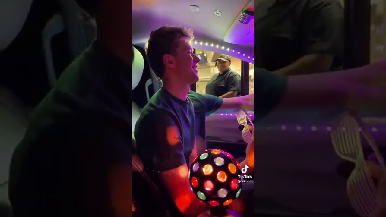 epic intro while exiting McDonald's drive thru