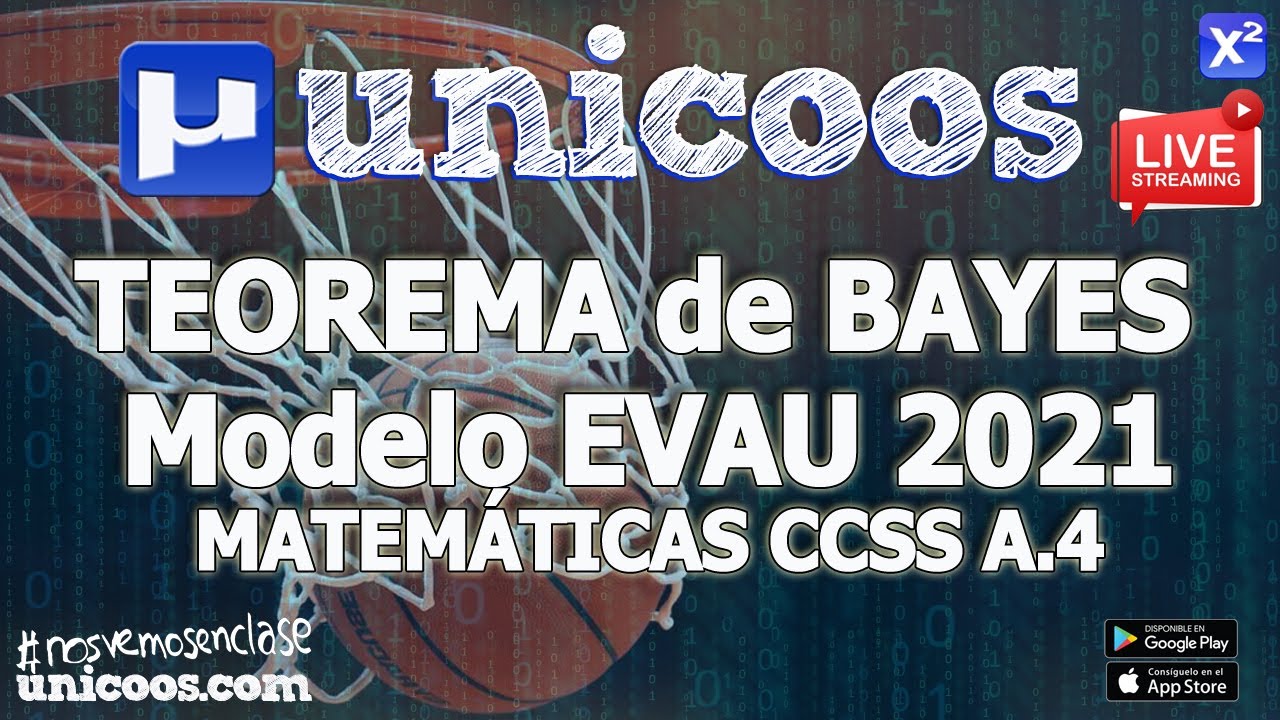 LIVE!!! MODELO EVAU 2021 - MATEMATICAS CCSS 06 - EJERCICIO A.4 Probabilidad total