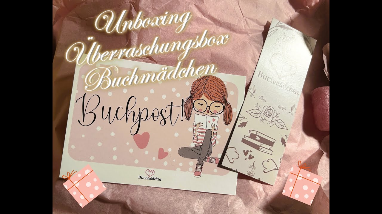 Unboxing Zufallsbox Buchmädchen