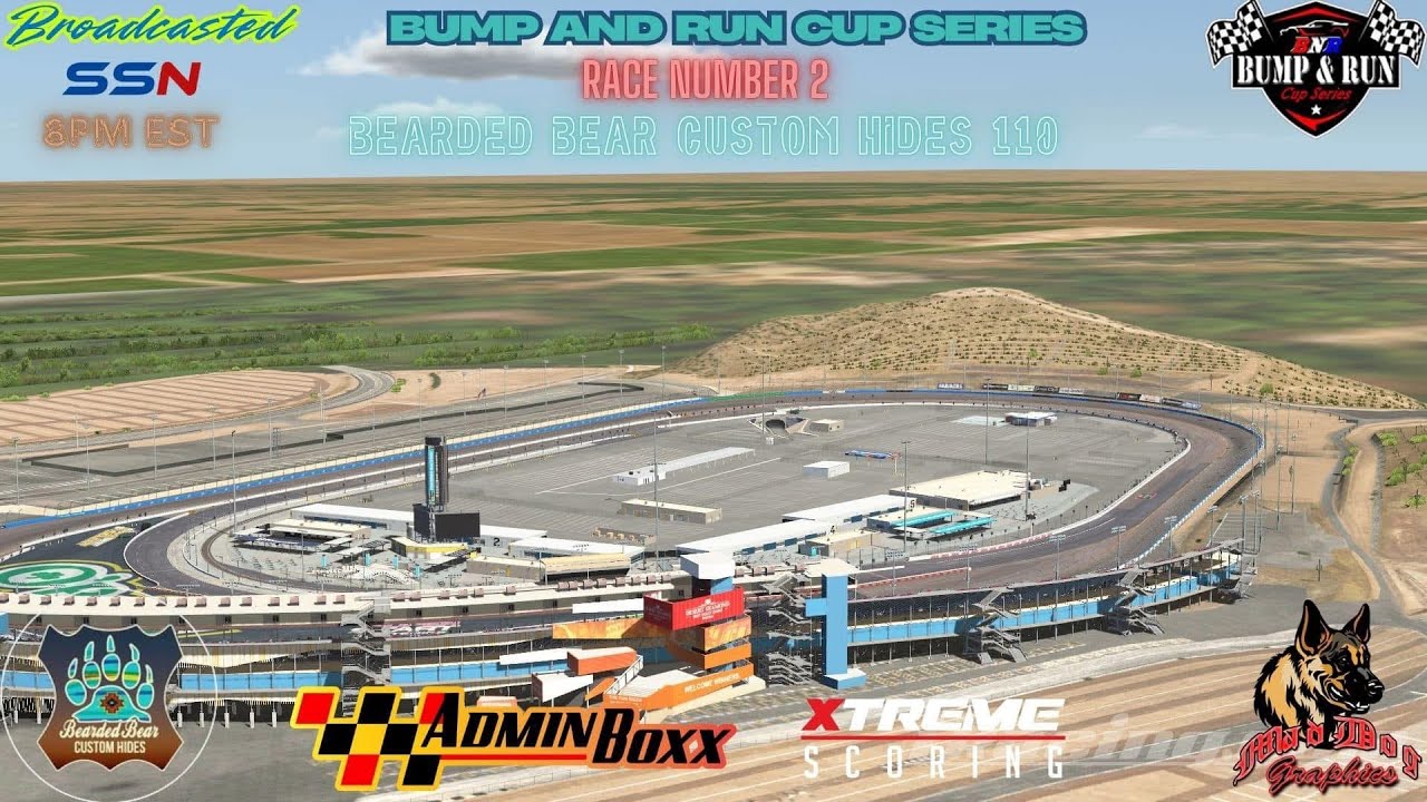 Bump And Run Cup Series Phoenix | Bearded Bear Custom Hides 110  | Race 2