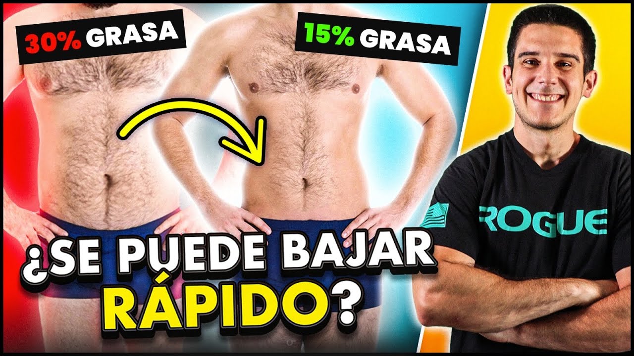 ⏰ BAJAR R&Aacute;PIDO del 30% al 15% de GRASA CORPORAL | &iquest;Cu&aacute;nto TIEMPO Necesitas Exactamente?