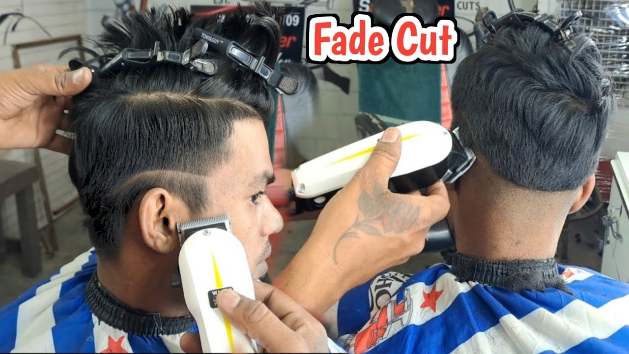how to fade haircut for boys / Sahil Barber
