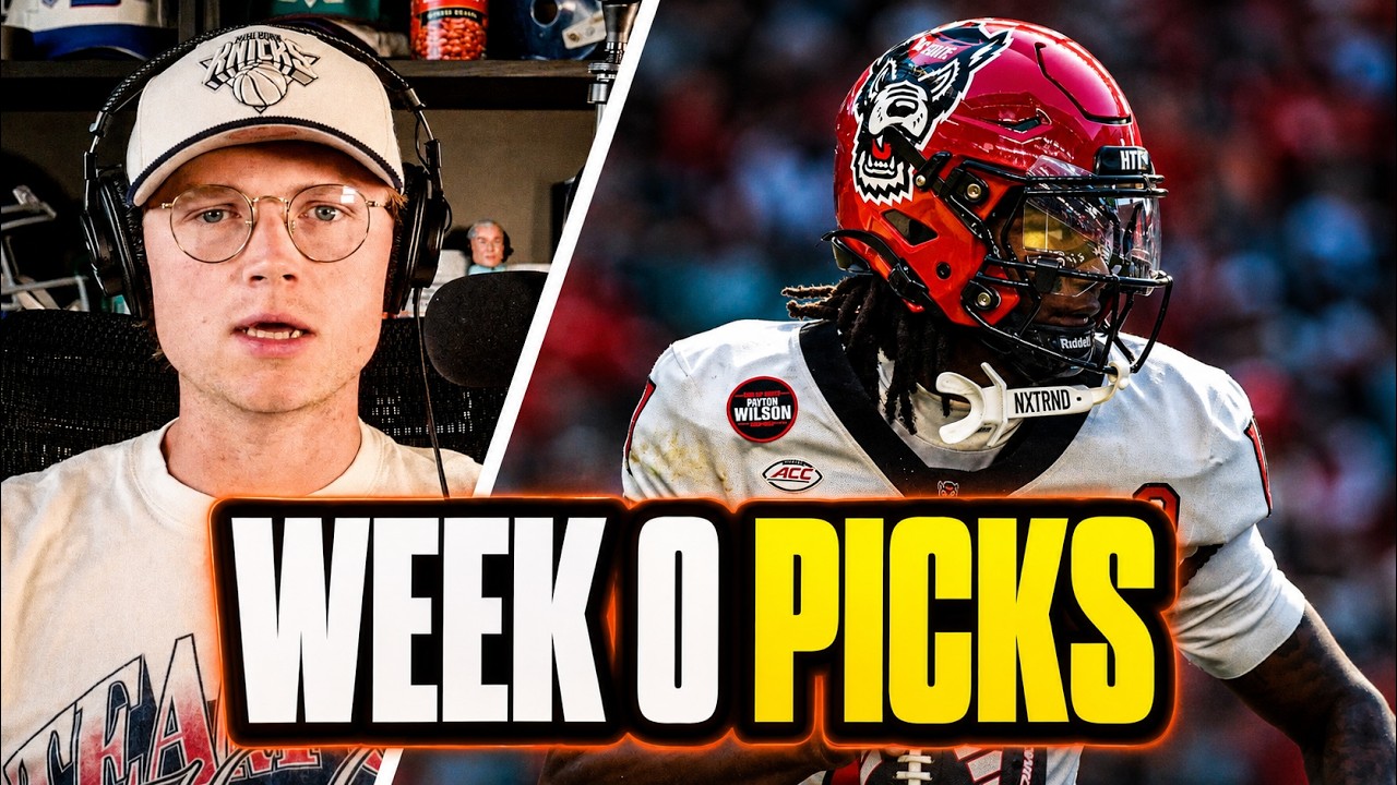 College Football Week 0 Picks, Best Bets & Predictions