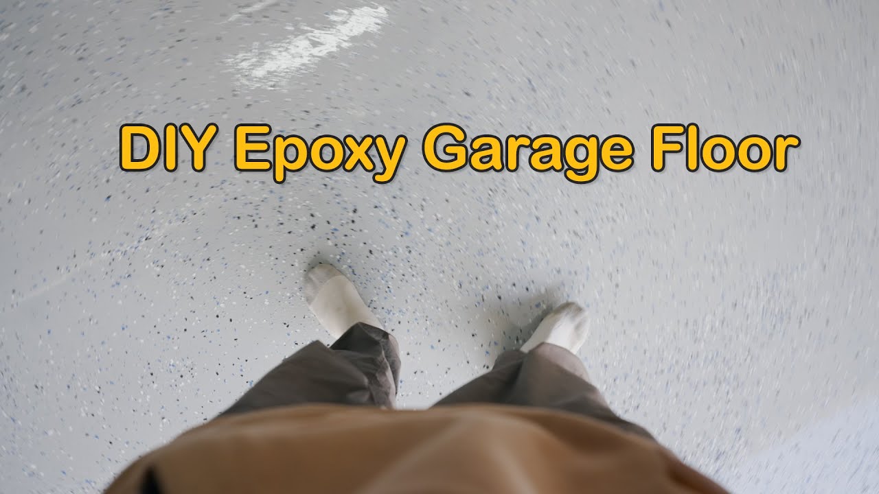 DIY Epoxy Garage Floor - Garage to Studio