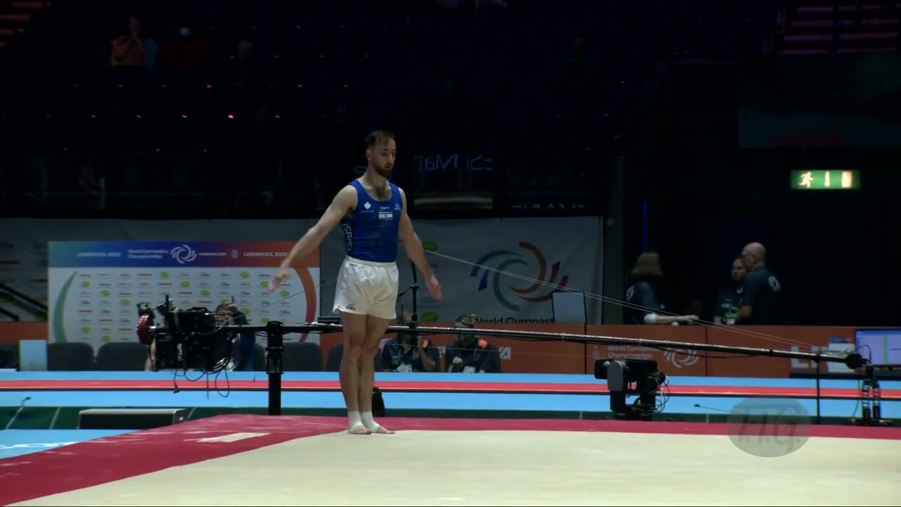 DOLGOPYAT Artem (ISR) - 2022 Artistic Worlds, Liverpool (GBR) - Qualifications Floor Exercise