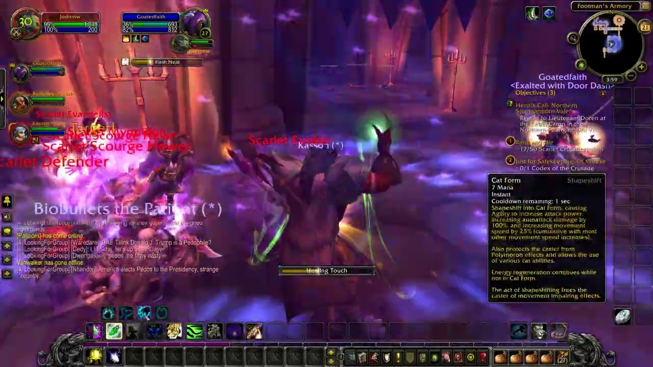 World of Warcraft: Doing Scarlet Halls Dungeon