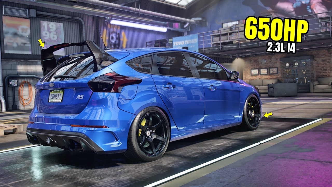 Need for Speed Heat Gameplay - 650HP FORD FOCUS RS Customization | Max Build