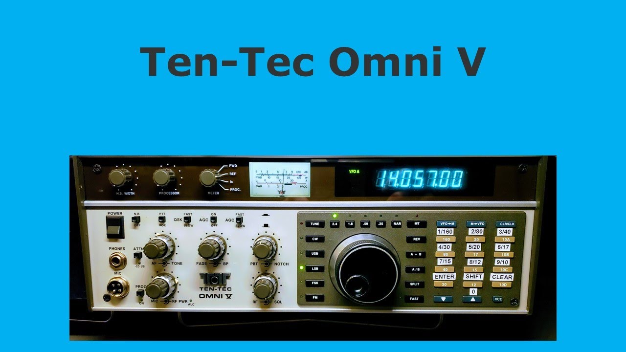 Ten Tec Omni V ✨ K1USN SST ✨ K7SU Titan Key