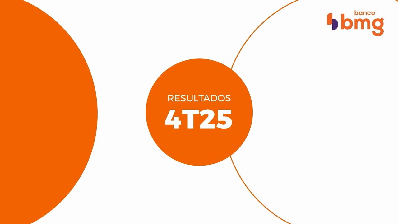 #BMGB4 Resultados 4T25 Banco Bmg