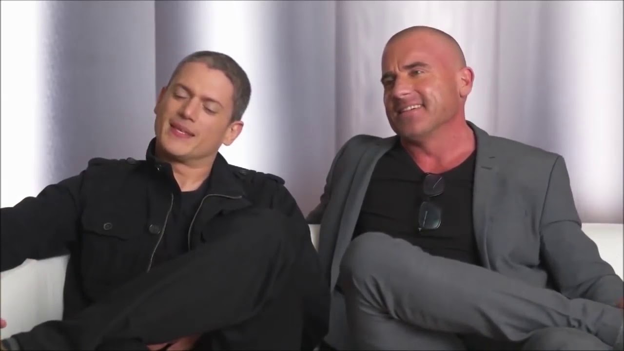 Q&A with Wentworth Miller and Dominic Purcell But It's really awkward