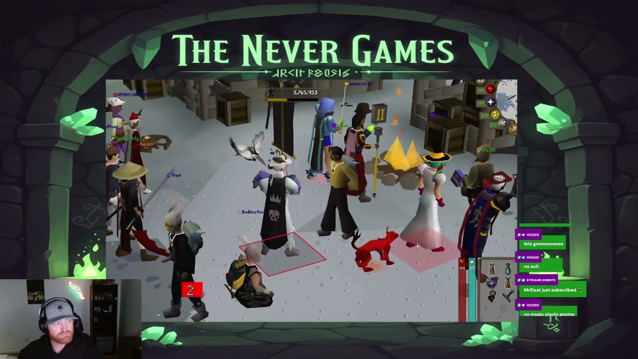 The Never Content Never Games Event