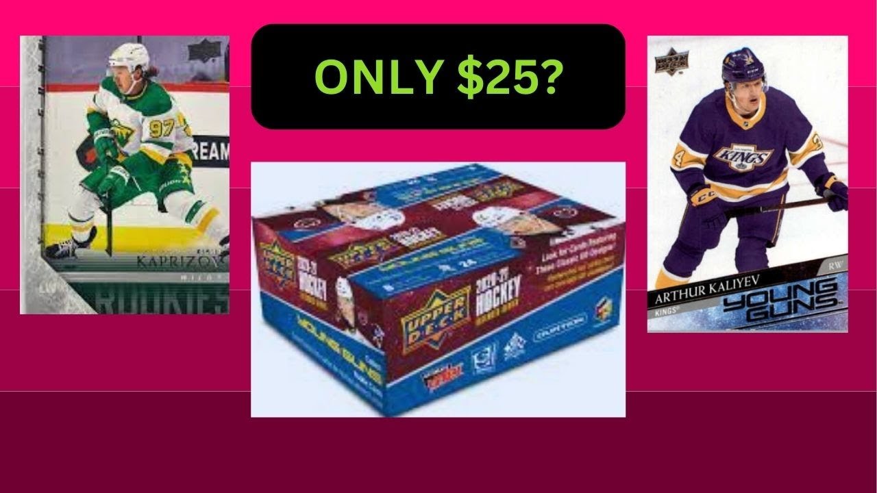 A NEW BARGAIN BREAK? 2020-21 Upper Deck Extended Series Retail Box