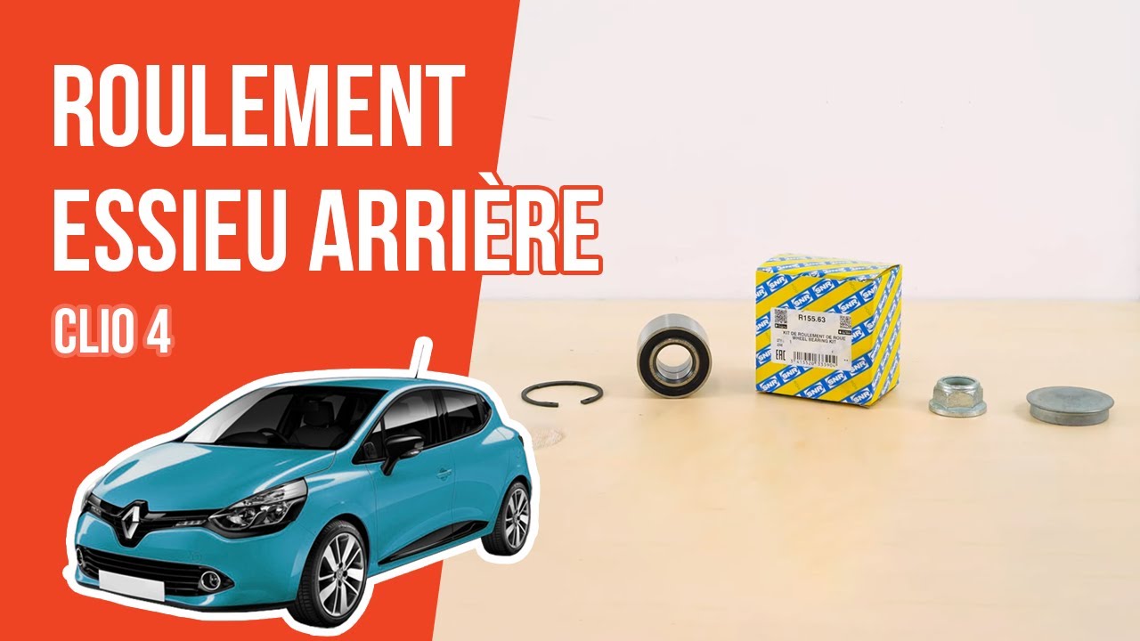 Changer le roulement d'essieu arrière Clio 4 🚗