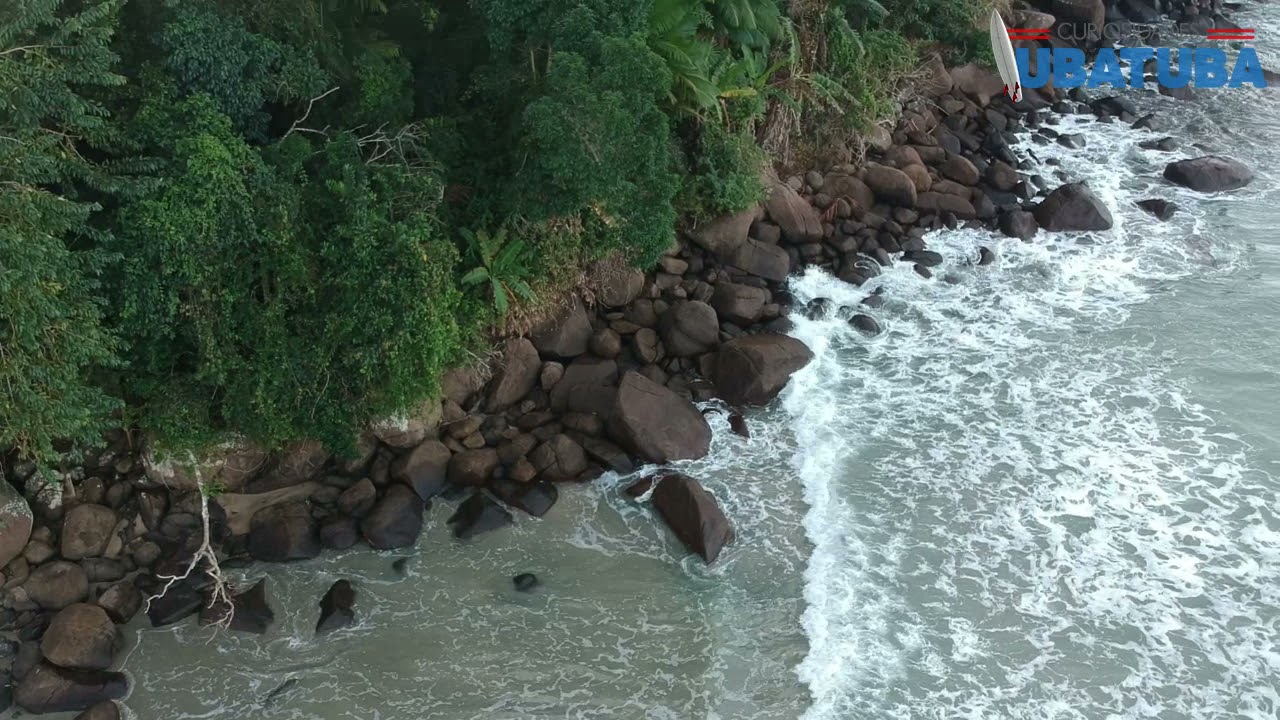 Praia da Fortaleza - Filmagem A&eacute;rea | Curiosidades de Ubatuba