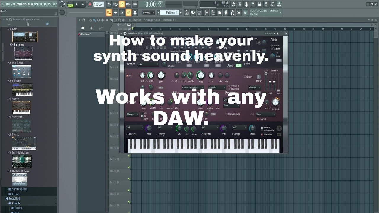 How to make your synth sound heavenly | works with any daw