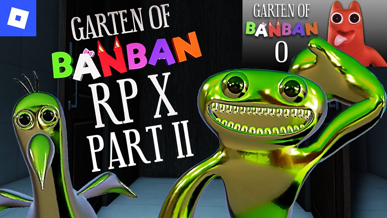 Garten of BANBAN RP X [Part 2, Chapter 0]: roblox mascot full gameplay walkthrough