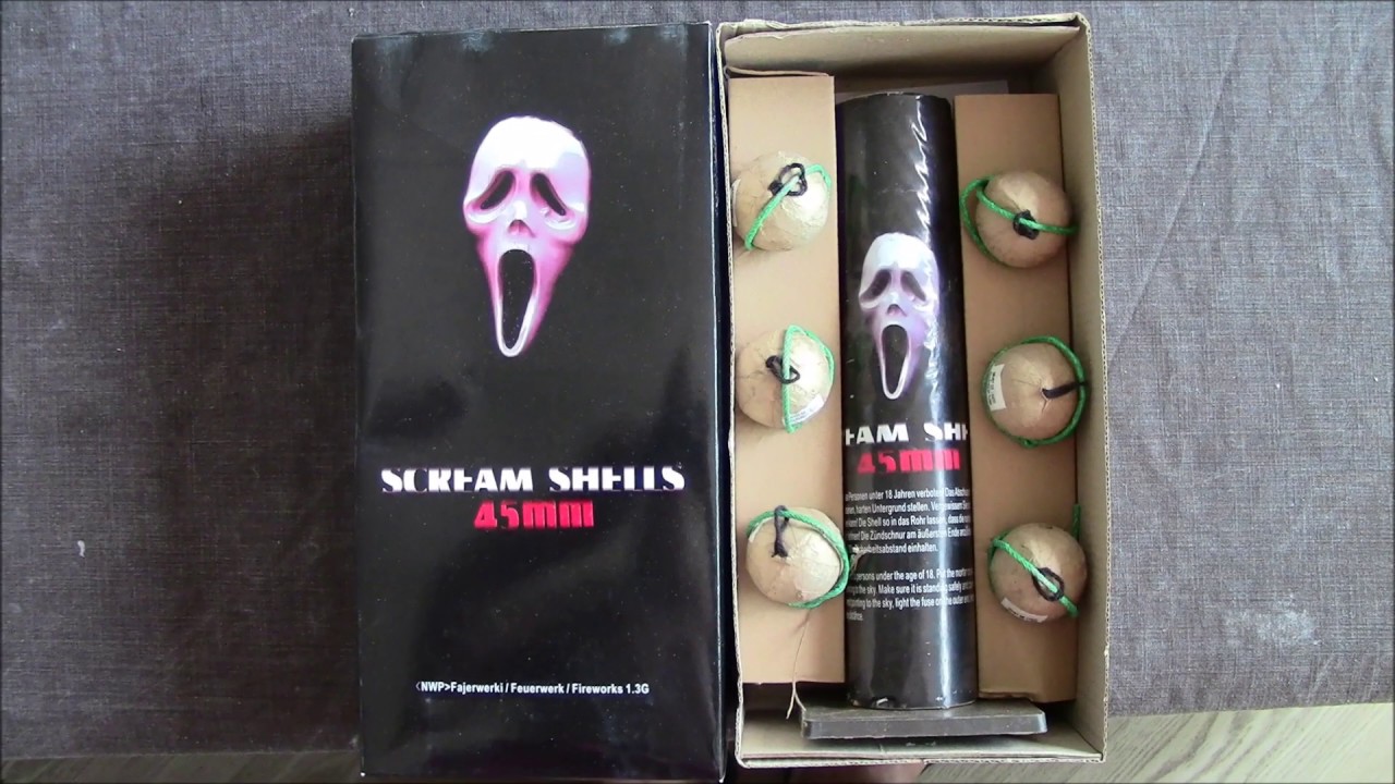 SCREAM SHELLS,,,,FUNKE FIREWORKS