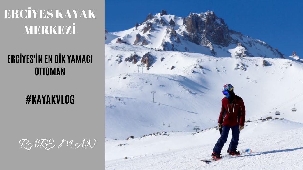 ERCİYES'İN EN DİK YAMACINDAN İNDİK - OTTOMAN - ERCİYES KAYAK MERKEZİ -OFFPİST 2021