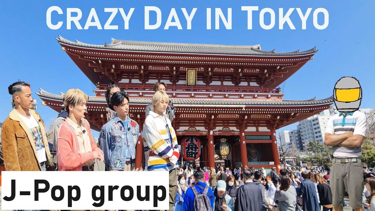 J-POP BOYBAND AT SENSO-JI + MORE | Crazy First Day In Tokyo + Ueno Hotel | 東京 日本 JAPAN | Ep 26 2024