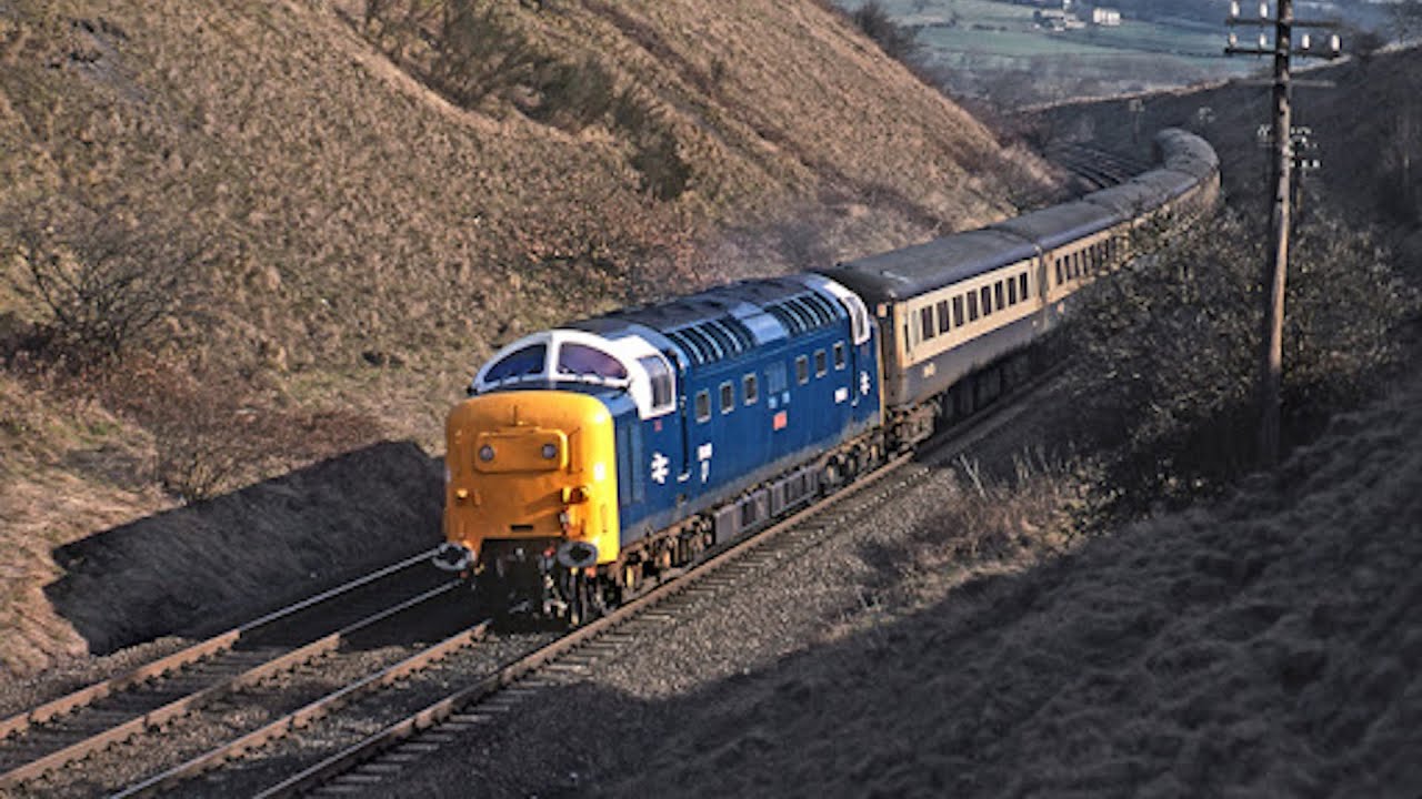 Самые известные дизели Великобритании — Class 55 Deltic (переработанный)