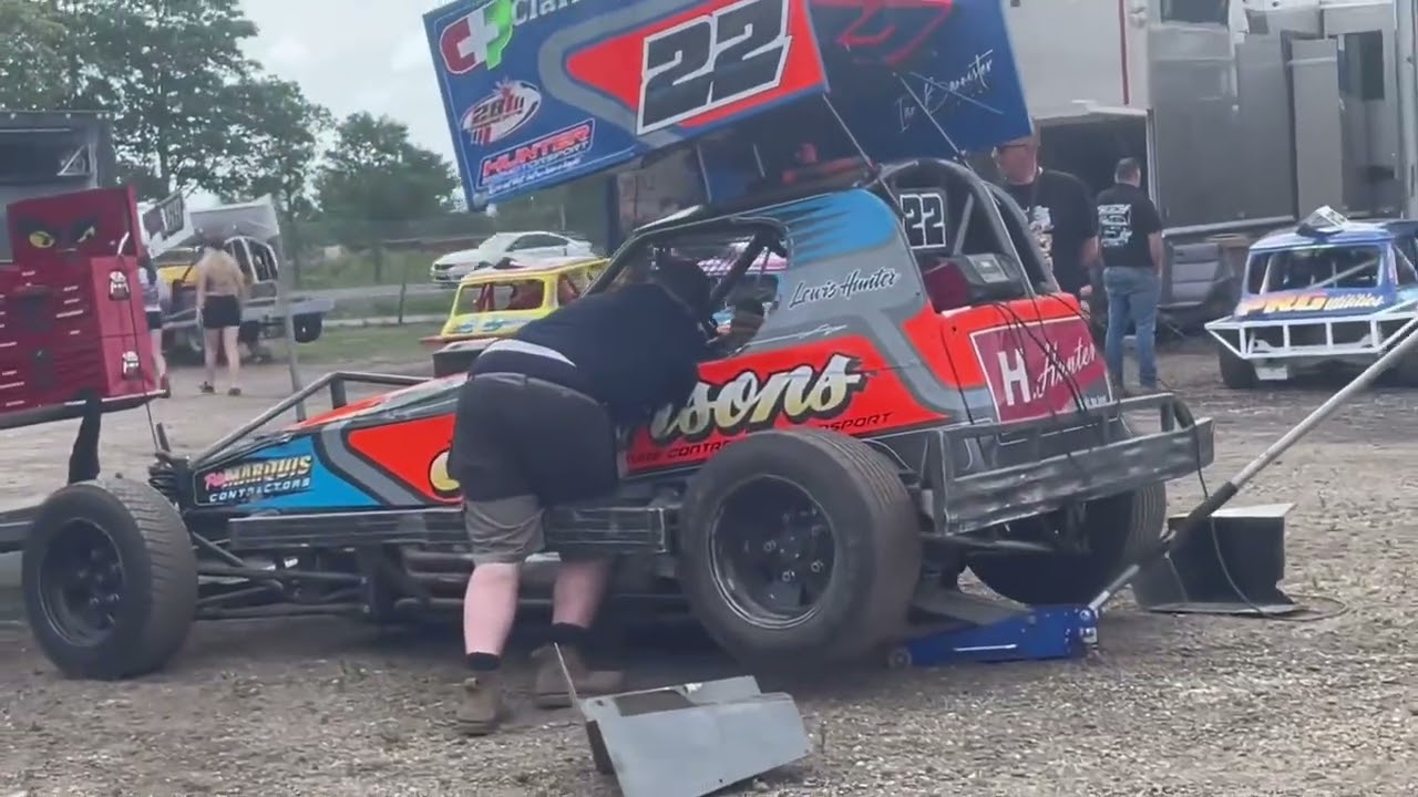 Pit Walk - Yarmouth Raceway - BriSCA F1, V8 Hotstox, National Minis (15/06/25)