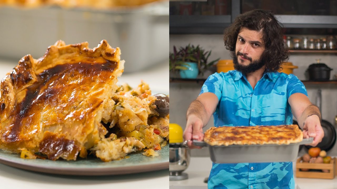 ESCONDIDINHO FOLHADO DE BACALHAU | Especial de Páscoa | Mohamad Hindi