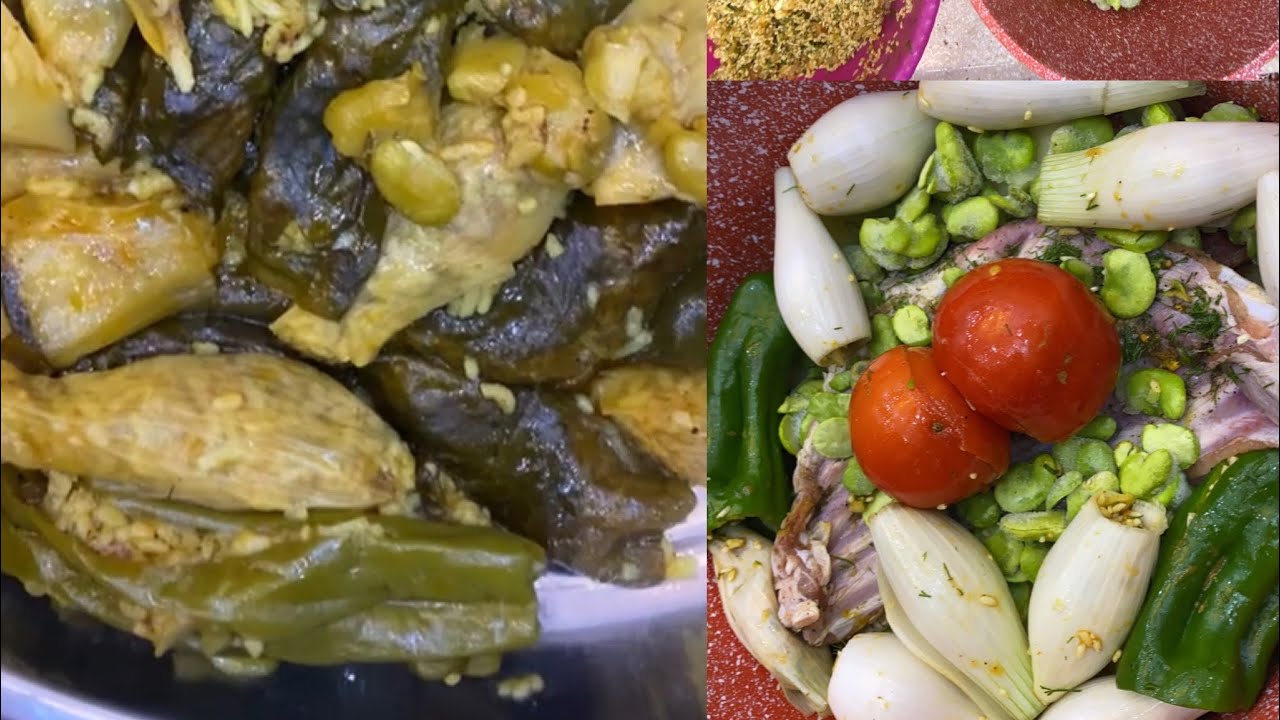 الدولمة قضيتنا دولمة صفراء وحامضة باللية الغنم خطيييرة اذا جربتوها راح تدعولي