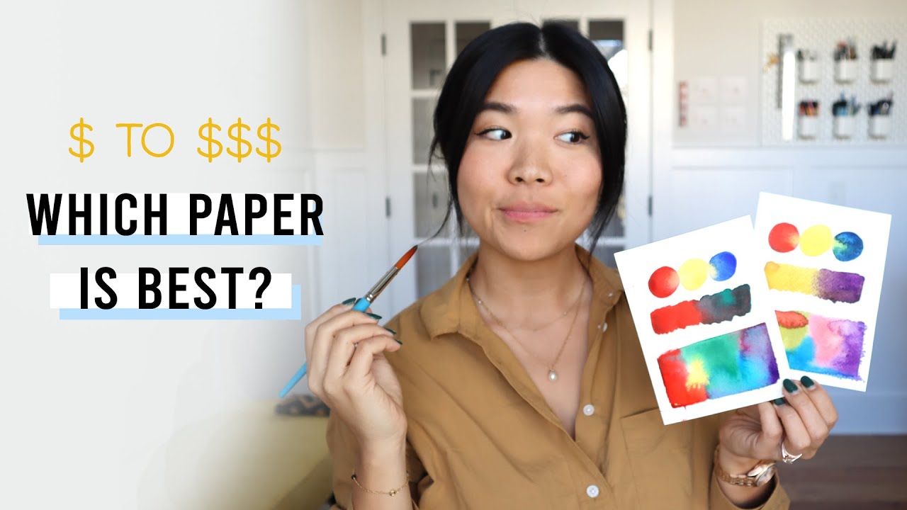 Comparing Watercolor Papers & Prices: Fabriano, St. Cuthbert and Arches