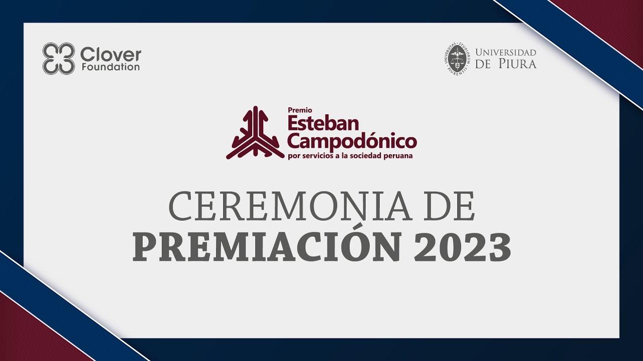 Ceremonia 2023 | Premio Esteban Campod&oacute;nico