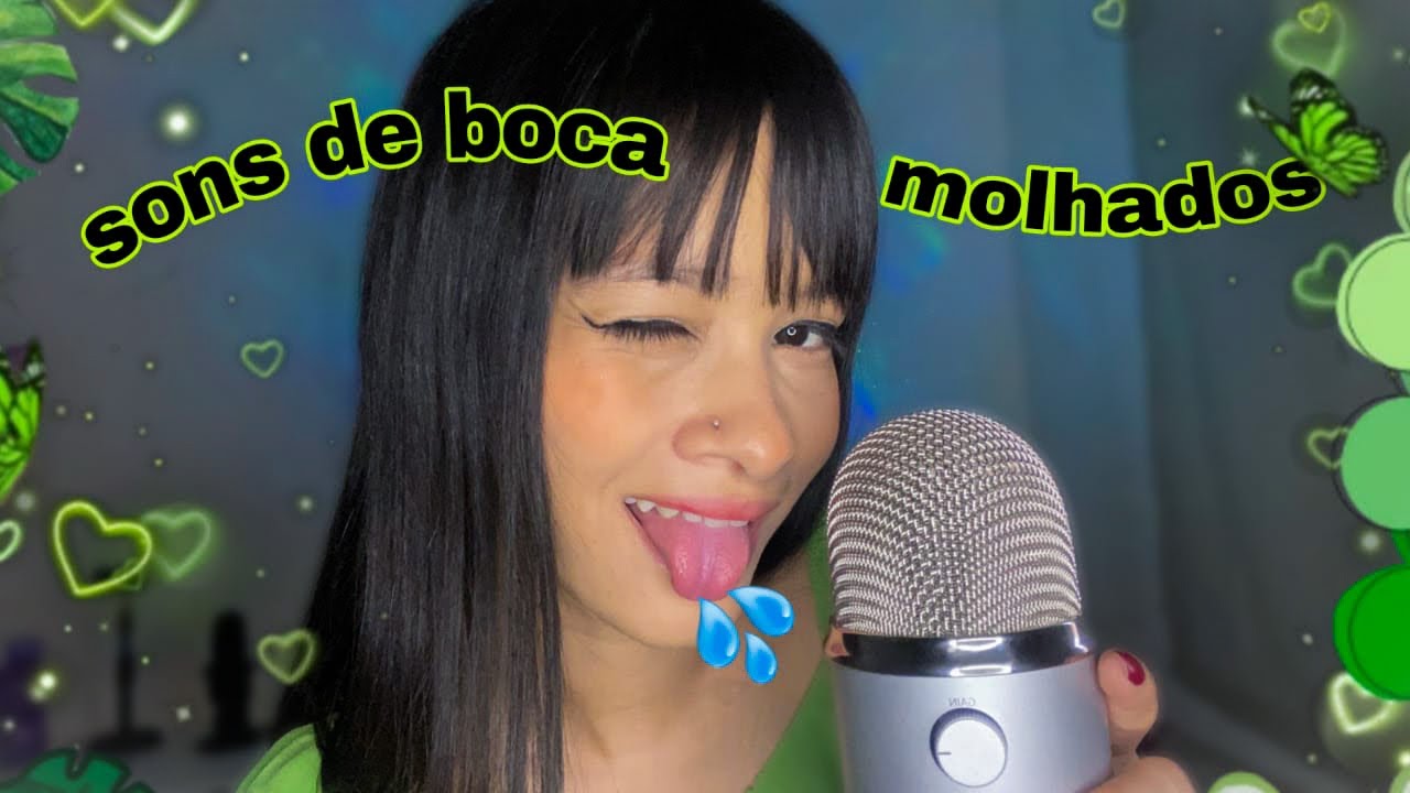 ASMR pra pessoas que gostam muito de SONS DE BOCA  - arrepios garantidos