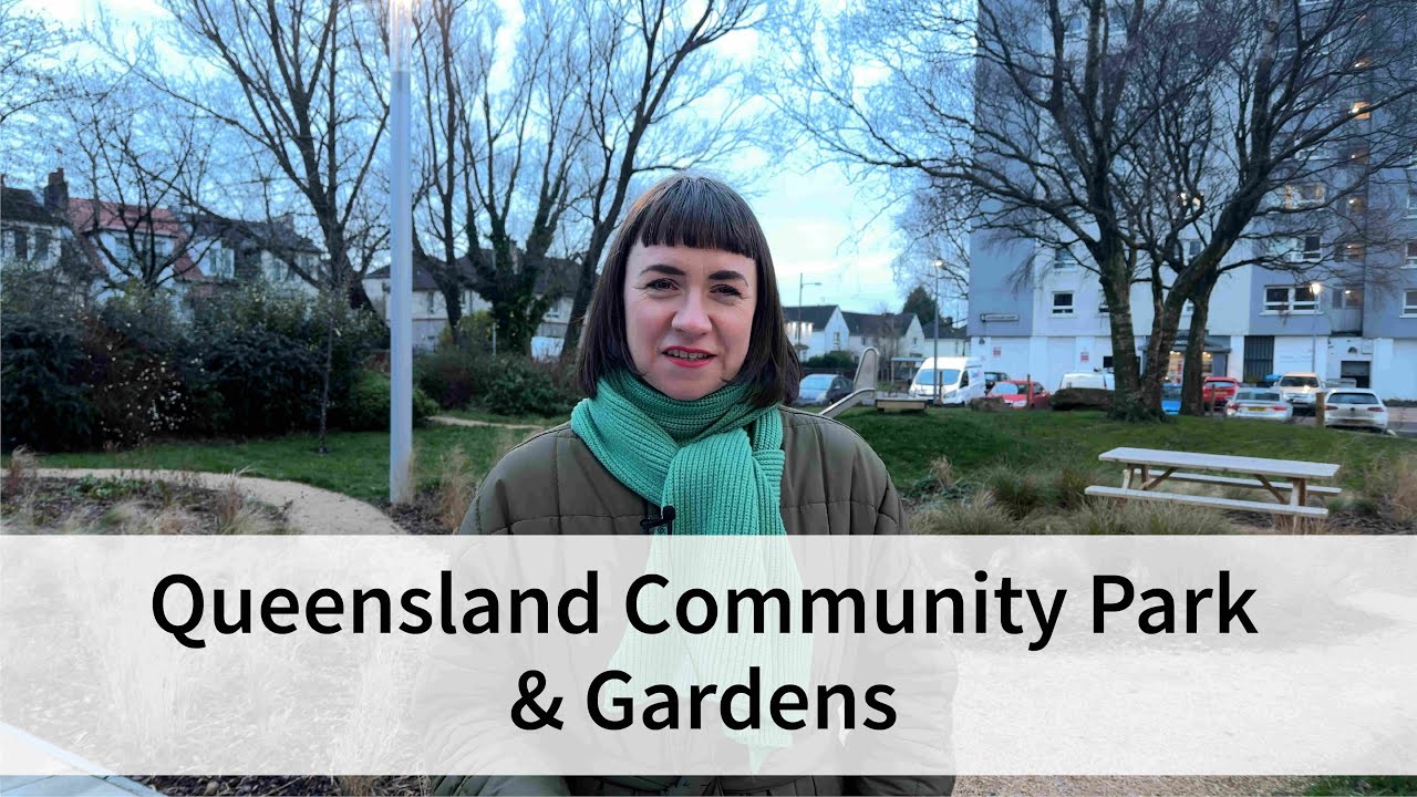 Transformed Greenspace in Cardonald Glasgow: Queensland Community Park and Gardens